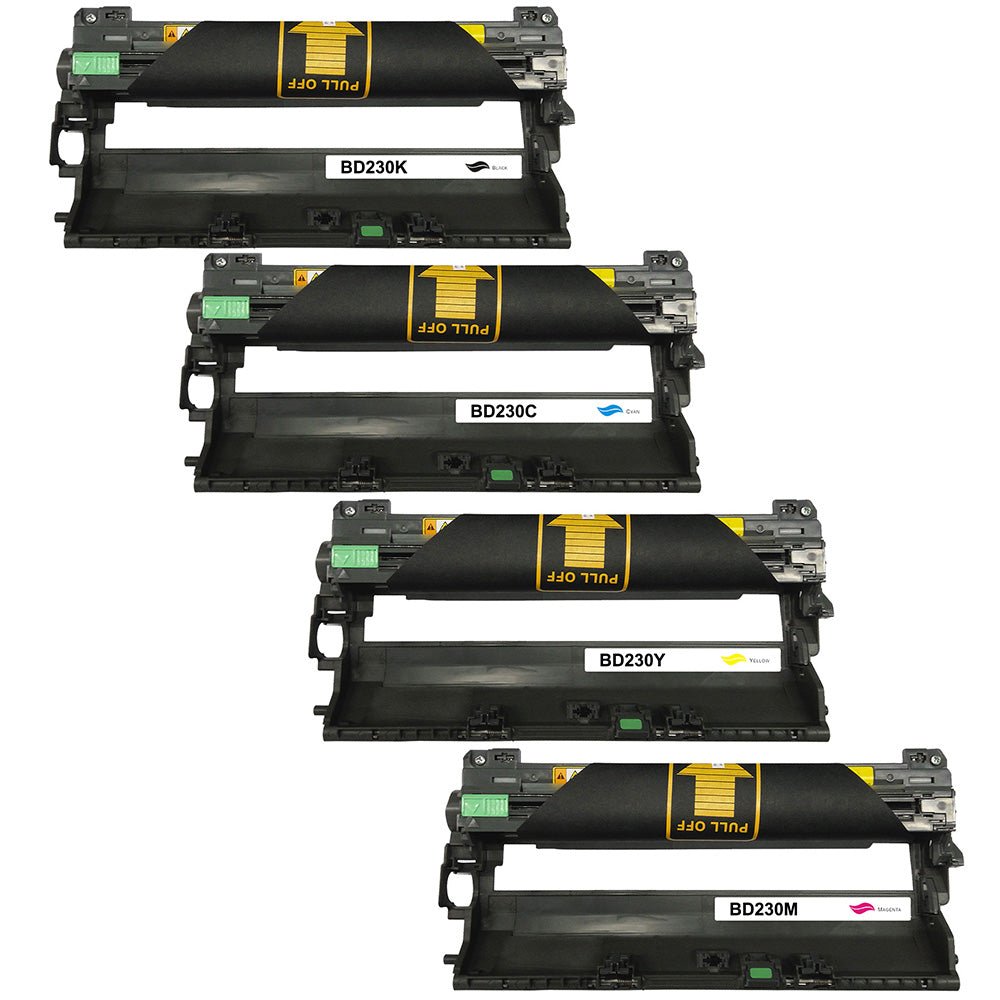 Cartouche de toner Compatible Brother DR-230CL C/K/M/Y KCMY:15000pages - KERA FRANCE Cartouche de toner Compatible Brother DR-230CL C/K/M/Y KCMY:15000pages - KERA FRANCE